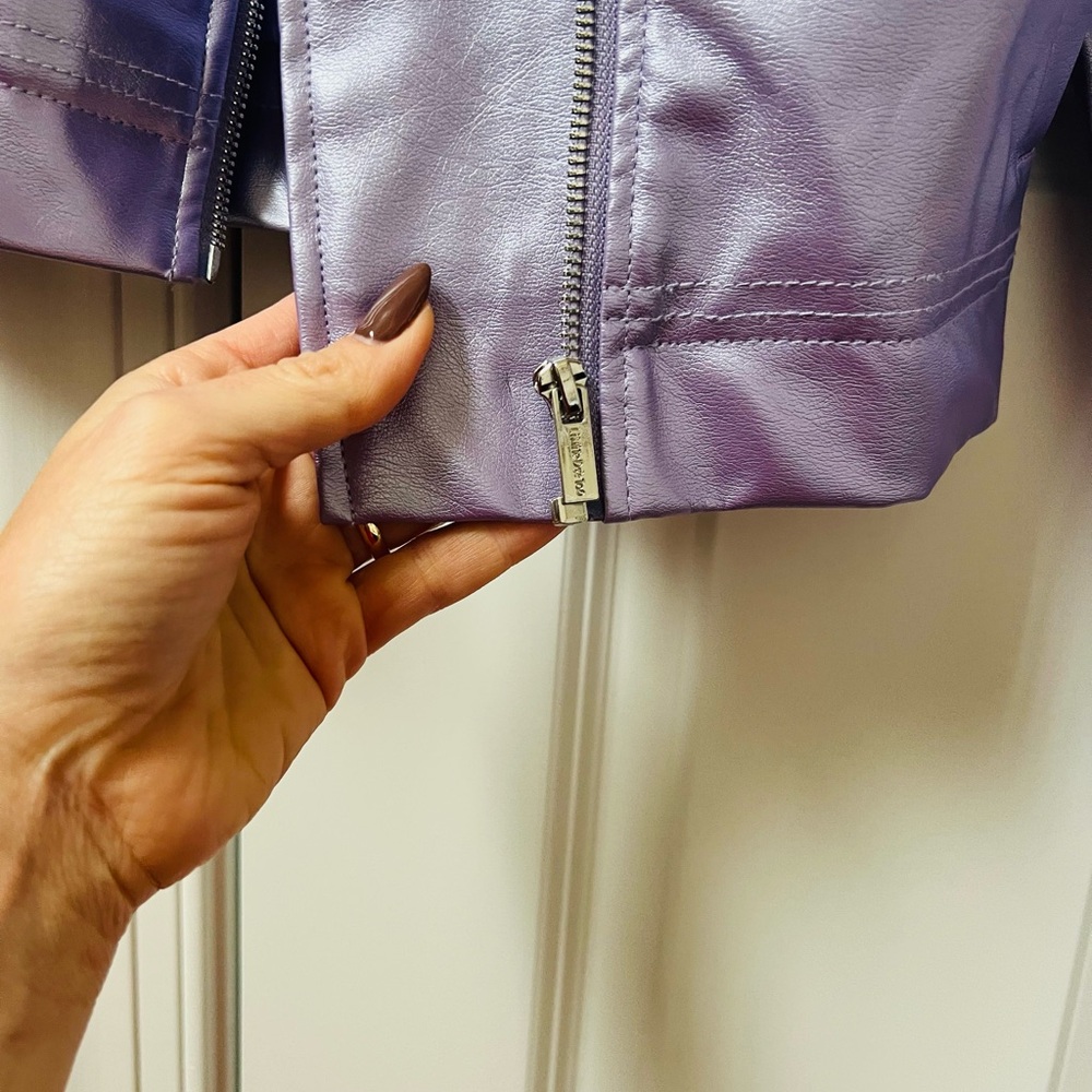 Limited Too Metallic Lavender Jacket - Picture 4 of 5